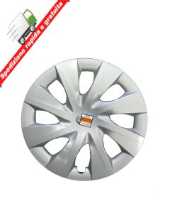 4 BORCHIE - SERIE 4 COPRICERCHI COPPE RUOTA 15" COMPATIBILE CON YARIS TIPO D