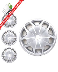 SERIE 4 BORCHIE - 4 COPRICERCHI COPPE RUOTA 16 PER FORD CONNECT 14-> TIPO A