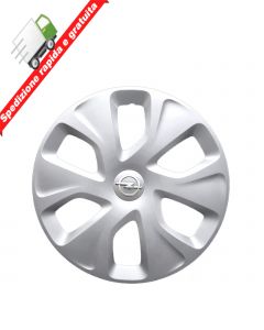 4 BORCHIE - SERIE 4 COPRICERCHI COPPE RUOTA 14" PER OPEL KARL 