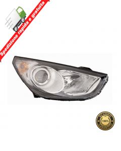 FARO PROIETTORE ANTERIORE DESTRO - DX HYUNDAI IX35 2010->2013 NO XENON