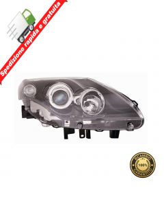 FARO PROIETTORE ANTERIORE DESTRO PARABOLA NERA - DX - RENAULT LAGUNA 07->10