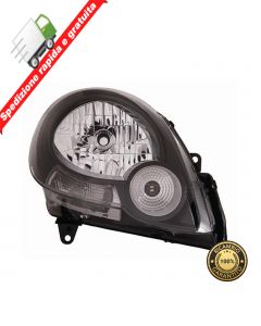 FARO PROIETTORE ANTERIORE DESTRO PARABOLA NERA - DX - RENAULT KANGOO 08->12