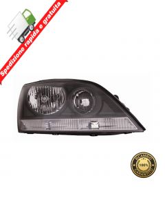 FARO PROIETTORE ANTERIORE DESTRO PARABOLA NERA - DX - KIA SORENTO 2002->2006