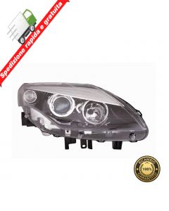 FARO PROIETTORE ANTERIORE DESTRO PARABOLA NERA - DX - RENAULT LAGUNA 10->