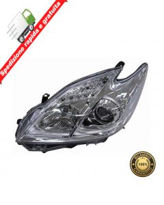 FARO PROIETTORE ANTERIORE SINISTRO PARABOLA CROMATA - SX - TOYOTA PRIUS 09->11