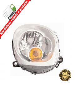 FARO PROIETTORE ANTERIORE DESTRO FRECCIA ARANCIO - DX - MINI COUNTRYMAN 10->16