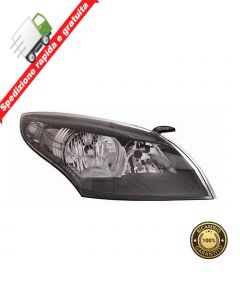 FARO PROIETTORE ANTERIORE DESTRO PARABOLA NERA - DX - RENAULT MEGANE 12->14