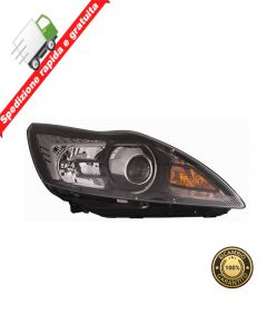 FARO PROIETTORE ANTERIORE DESTRO PARABOLA NERA XENON - DX - FORD FOCUS 07->11