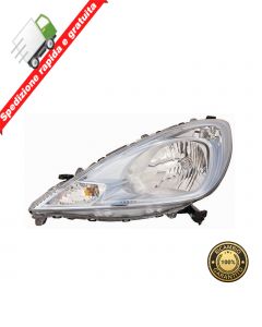 FARO PROIETTORE ANTERIORE SINISTRO PARABOLA CROMATA HYBRID SX - HONDA JAZZ 11>15