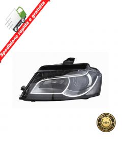 FARO PROIETTORE ANTERIORE SINISTRO XENON PARABOLA NERA - SX - AUDI A3 2008->2012