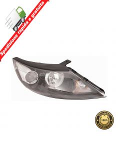 FARO PROIETTORE ANTERIORE DESTRO PARABOLA NERA - DX - KIA SPORTAGE 10->14