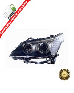 FARO PROIETTORE ANT SINISTRO - SX - BMW SERIE 5 E60-E61 07->09  (NO XENON)