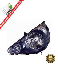 FARO PROIETTORE ANTERIORE SINISTRO PARABOLA NERA STANLEY - SX - HONDA JAZZ 04>07