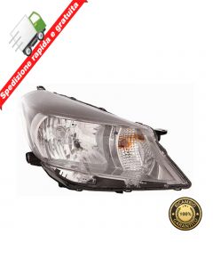 FARO PROIETTORE ANTERIORE DESTRO BORDO GRIGIO SCURO - DX - TOYOTA YARIS 11->14