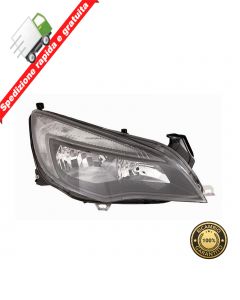 FARO PROIETTORE ANTERIORE DESTRO PARABOLA NERA LUCIDA - DX - OPEL ASTRA J 13->