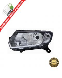 FARO PROIETTORE ANTERIORE SINISTRO - SX -  DACIA LOGAN MCV 13>16 | SANDERO 12>16