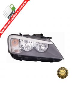 FARO PROIETTORE ANTERIORE DESTRO PARABOLA NERA - DX - BMW X3 F25 10->14