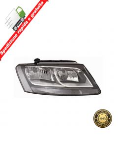 FARO PROIETTORE ANTERIORE DESTRO MOT. ELETT. PARABOLA NERA - DX - AUDI Q5 08>12