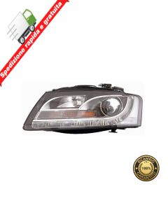 FARO PROIETTORE ANTERIORE SINISTRO XENON PARABOLA NERA - SX - AUDI A5 2007->2011