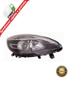 FARO PROIETTORE ANTERIORE DESTRO PARABOLA NERA - DX - RENAULT SCENIC 13->16