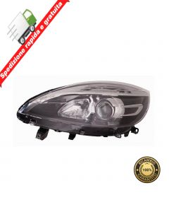 FARO PROIETTORE ANTERIORE SINISTRO PARABOLA NERA - SX - RENAULT SCENIC 13->16