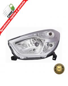 FARO PROIETTORE ANT SINISTRO PARABOLA CROMATA  SX  DACIA DOKKER 12> | LODGY 12>