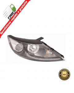 FARO PROIETTORE ANTERIORE DESTRO PARABOLA NERA A LED - DX - KIA SPORTAGE 10->14