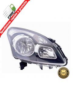 FARO PROIETTORE ANTERIORE DESTRO PARABOLA NERA - DX - RENAULT KOLEOS 08->11