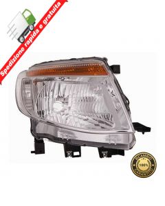 FARO PROIETTORE ANTERIORE DESTRO PARABOLA CROMATA - DX - FORD RANGER 12->16