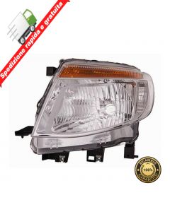 FARO PROIETTORE ANTERIORE SINISTRO PARABOLA CROMATA - SX - FORD RANGER 12->16