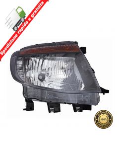 FARO PROIETTORE ANTERIORE DESTRO PARABOLA NERA - DX - FORD RANGER 12->16