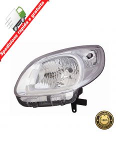 FARO PROIETTORE ANTERIORE SINISTRO PARABOLA CROMATA - SX - RENAULT KANGOO 12