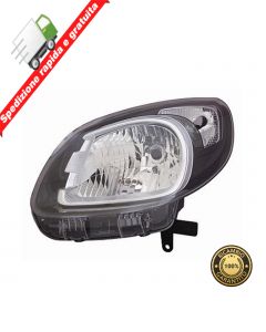 FARO PROIETTORE ANTERIORE SINISTRO PARABOLA NERA - SX - RENAULT KANGOO 12