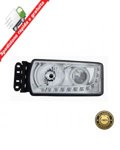 FARO PROIETTORE ANTERIORE SINISTRO LUCE DIURNA REG MANUALE SX PER IVECO STRALIS 13->