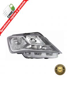 FARO PROIETTORE ANTERIORE DESTRO PARABOLA NERA - DX - SEAT TOLEDO 13->