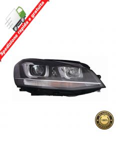 FARO PROIETTORE ANTERIORE DESTRO P NERA XENON DX VOLKSWAGEN GOLF VII GTD 12->16