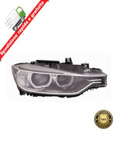 FARO PROIETTORE ANT DESTRO XENON PARABOLA NERA - DX - BMW SERIE 3 F30-F31 12->15