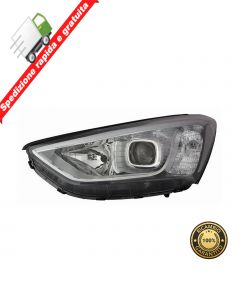 FARO PROIETTORE ANTERIORE SINISTRO - SX - HYUNDAI SANTAFE 12->15 NO XENON