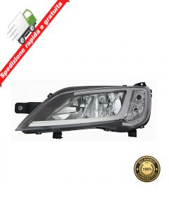 FARO PROIETTORE ANTERIORE SINISTRO PARABOLA CROMATA - SX - CITROEN JUMPER 2014->