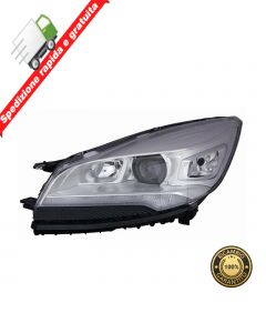 FARO PROIETTORE ANTERIORE SINISTRO PARABOLA NERA - SX XENON - FORD KUGA 13>16