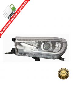 FARO PROIETTORE ANTERIORE SINISTRO P NERA - SX - TOYOTA HI-LUX PICK-UP 16->