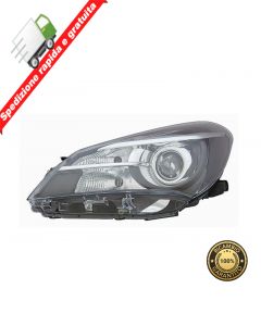 FARO PROIETTORE ANTERIORE SINISTRO CON LENTICOLARE - SX - TOYOTA YARIS 14->16