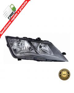 FARO PROIETTORE ANTERIORE DESTRO PARABOLA NERA - DX - SEAT LEON 12