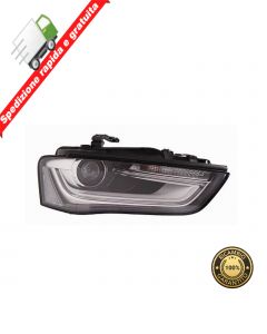 FARO PROIETTORE XENON ANTERIORE DESTRO PARABOLA NERA - DX - AUDI A4 2011->2015