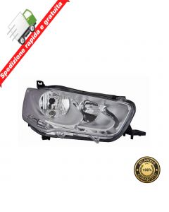 FARO PROIETTORE ANT DESTRO PARABOLA CROMATA - DX - CITROEN C-ELYSEE -LUCE DIURNA