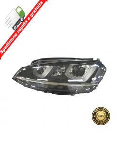 FARO PROIETTORE ANTERIORE SINISTRO XENON P NERA SX VOLKSWAGEN GOLF VII GTD 12>16