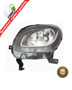 FARO PROIETTORE ANTERIORE SINISTRO CON LUCE DIURNA LED - SX SMART FORFOUR 14->