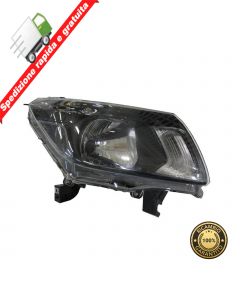 FARO PROIETTORE ANTERIORE DESTRO PARABOLA NERA - DX - NISSAN NAVARA PICK-UP 15->