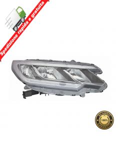 FARO PROIETTORE ANTERIORE DESTRO PARABOLA NERA LED - DX - HONDA CRV 15->18