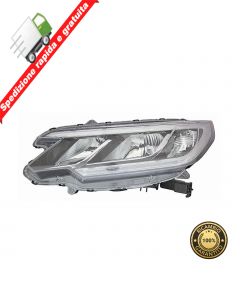 FARO PROIETTORE ANTERIORE SINISTRO PARABOLA NERA LED - SX - HONDA CRV 15->18